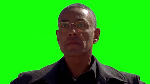 Gus Fring Walking To Sniper Green Screen