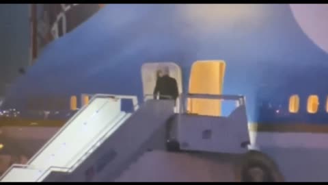 Biden Trips On Stairs While Boarding Air Force One 🤣💀