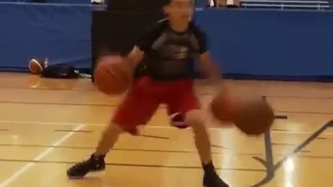 young basketball player