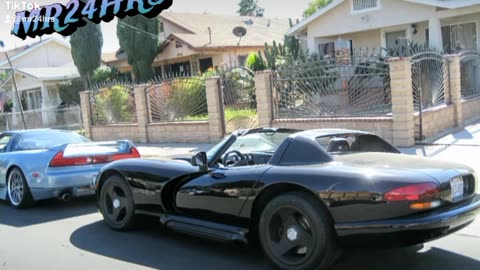 MR24HRS DODGE Black VIPER 1995 Los Angeles