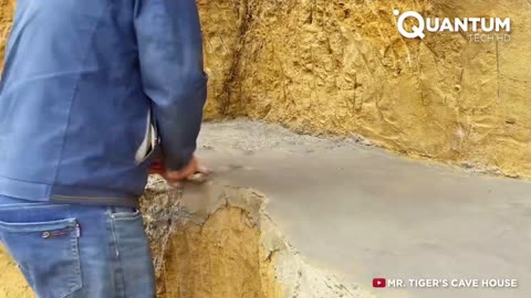 Man Digs a Hole in a Mountain and Turns it Into an Amazing Apartment.mp4