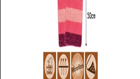 Toilet and Bathroom Accessories - Microfiber Striped Anti-Skid Bath Mat #bathmat #shorts