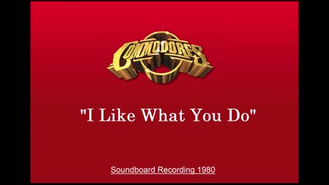Commodores - I Like What You Do (Live in Tokyo, Japan 1980) Soundboard