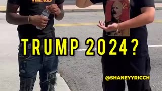 Man on the Street: Trump 2024?