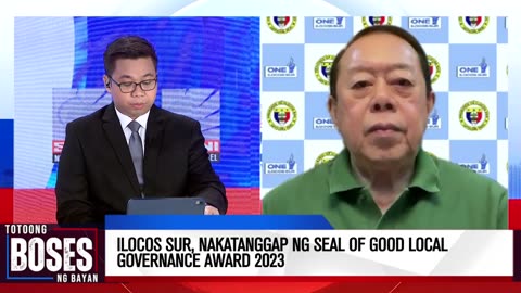 Ilocos sur, nakatanggap ng Seal of Good Local Governance Award 2023