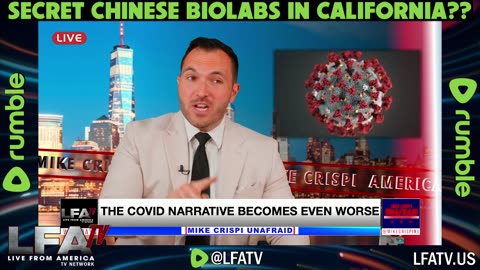 SECRET CHINESE BIOLABS IN CALIFORNIA??