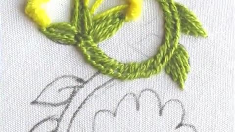 Amazing border linr embroidery stitching Handmade DIY
