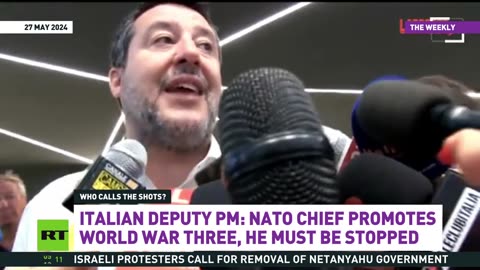 NATO chief promotes WW3 – Italian deputy PM