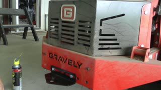 Gravely ZTR tow hitch how to install