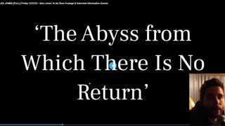 ‘The Abyss from Which There Is No Return’