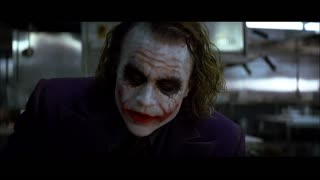 The Joker's Pencil Trick from Batman: The Dark Knight - Heath Ledger 2008