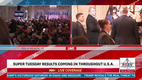 LIVE: Donald Trump Delivering Remarks on Super Tuesday Election Night...