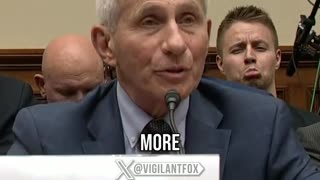 Poor Fauci says he is receiving Death Threats – Wonder Why?