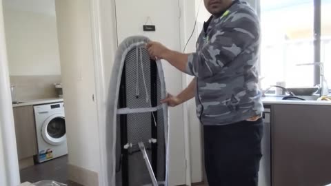 How to Change the Ironing Board Cover