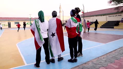 Somaliland's first all-girls basketball team shoot for recognition