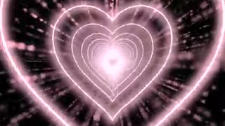 256. Heart Moving Background🩷Light Pink HeartHeart