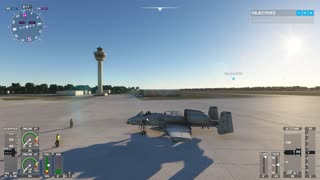 Test Flight: A-10C Thunderbolt: Microsoft Flight Simulator | Shot with GeForce