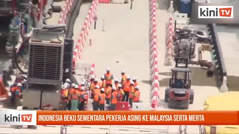 Indonesia beku sementara pekerja asing ke Malaysia serta merta