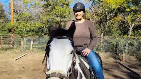 Beginner friendly Horse riding exercises for balance and control