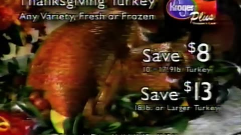 November 2004 - Thanksgiving Turkey at Kroger