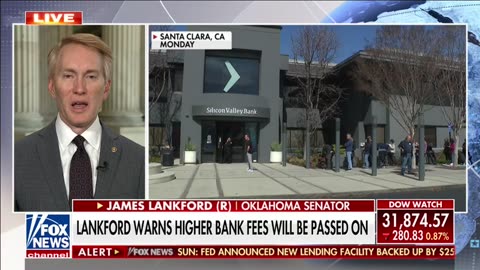 Lankford Calls Out Biden's Billionaire Bailout with SVB Crash on Fox News
