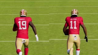 Deebo Samuel vs. Brandon Aiyuk - Madden 24 Race