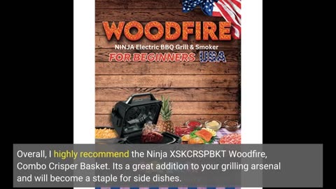 Customer Reviews: Ninja XSKCRSPBKT Woodfire, Combo Crisper Basket, 2.5-Quart Capacity, Compatib...