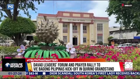 Davao Leaders’ Forum and Prayer Rally to vie Bagong Pilipinas kick-off in Quirino Grandstand