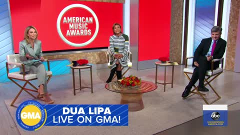 Dua Lipa announces nominees for 2020 American Music Awards l GMA