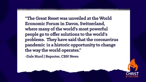 The Great, Godless Globalist Reset