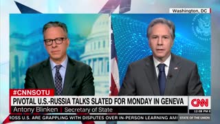 Jake Tapper Talks Russia With Blinken