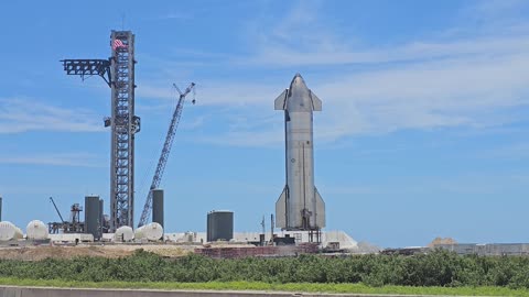 Space-X Starbase Base Launch Pad