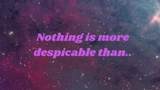 Nothing is more....