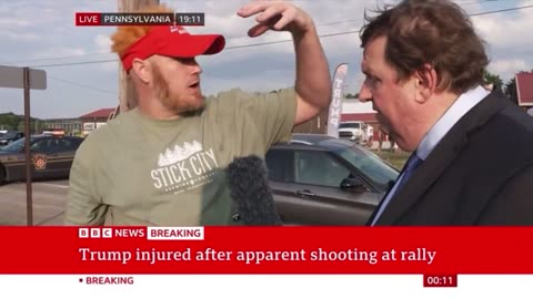 Eyewitness Claims He Saw Trump Shooter Climbing On Rooftop Ahead Of Assasination Attempt