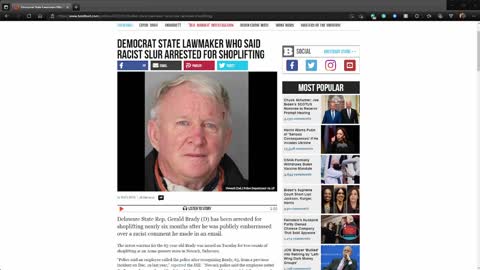 Delaware Democrat State Rep. Who Said Racist Slur Arrested for Shoplifting!!!