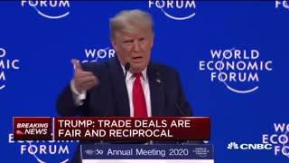 President Donald Trump's full speech WEF: This is why elites hated this man