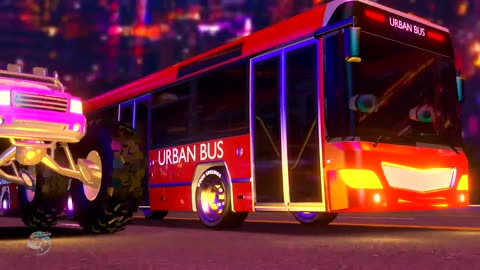 Watch Later Add to queue Wheels On The Bus + Street Vehicles Nursery Rhyme for Kids