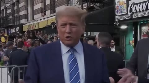 President Donald J. Trump Visits New York City Bodega Victimized By Soros-Funded D.A. Alvin Bragg