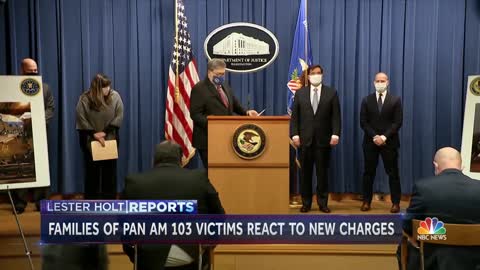 Families Of Pan Am Flight 103 Victims Speak Out After New Charges Announced NBC Nightly News