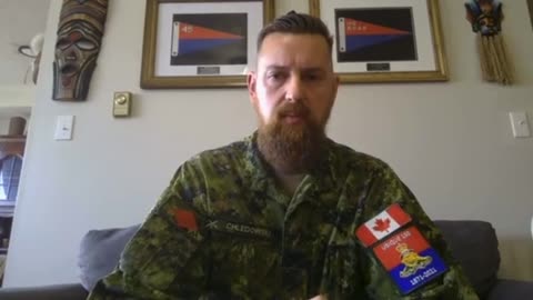 Canadian Army Major Stephen Chledowski breaks ranks and speaks out tonight.