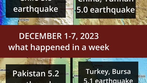 WHAT HAPPENED IN THE FIRST WEEK OF DECEMBER 2023