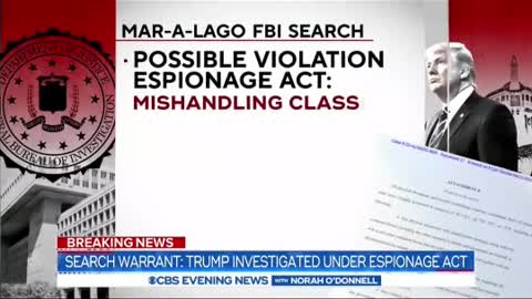 Unsealed search warrant for former President Trump's home reveals FBI