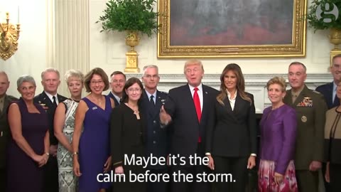 Guardian Trump's Cryptic Message-Calm Before the Storm