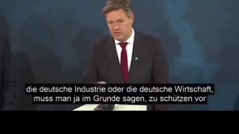 Habeck rutscht die Wahrheit raus - Situation die von uns herbeigerufen wurde