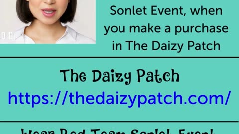 The Daizy Patch and Wear Red Team Sonlet Event