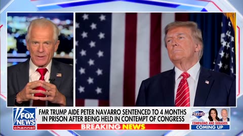 Key Trump Ally Peter Navarro Reacts To Historic Sentencing