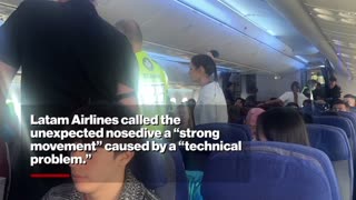 50 injured after plane nosedives, sending bloodied passengers crashing into the ceiling