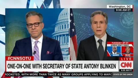 Jake Tapper asks Antony Blinken if the Biden admin supports the protesters in China