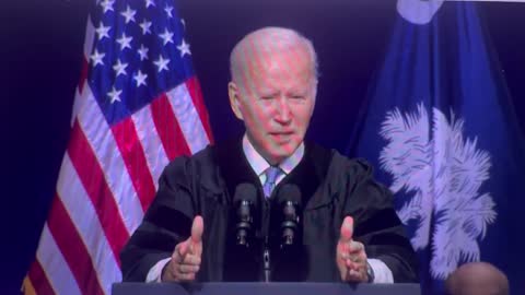 Nothing speaks racism like a Biden Commencement Speech