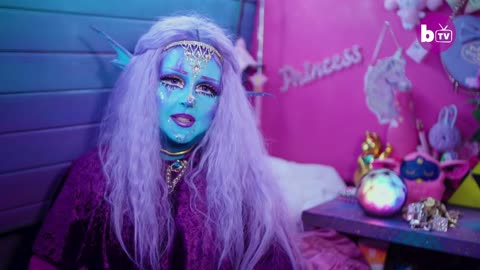 Alien' Girl Wants To Be Permanently Blue | HOOKED ON THE LOOK